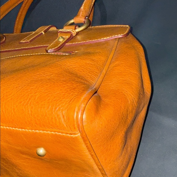 Dooney & Bourke Florentine Leather Tab Satchel - Picture 9 of 16